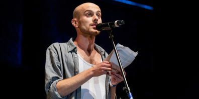 David Weber ist einer der Teilnehmer am Poetry Slam vom 22. Februar
