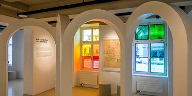 Ausstellung im Museum Henry Dunant.