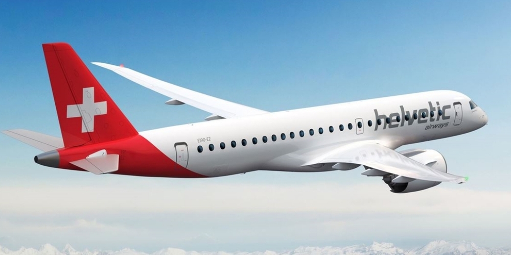 Das Helvetic-Flugzeug war bereits über Skandinavien  - als sich die Piloten zur Rückkehr entschieden. (Symbolbild)