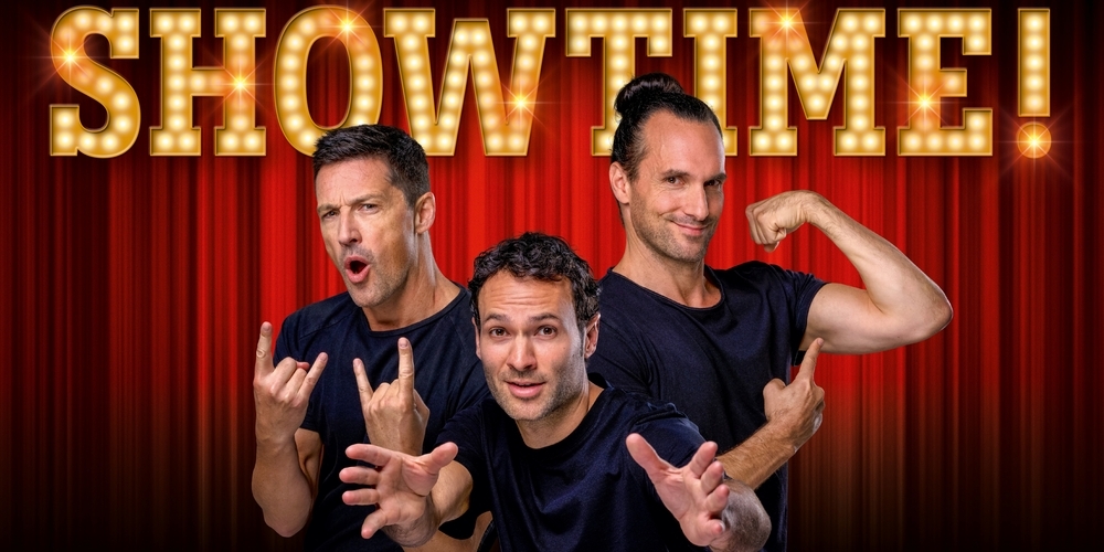 It’s «Showtime!»: (v.l.n.r.) Starbugs Comedy mit Fabian Berger, Wassilis Reigel und Martin Burtscher.