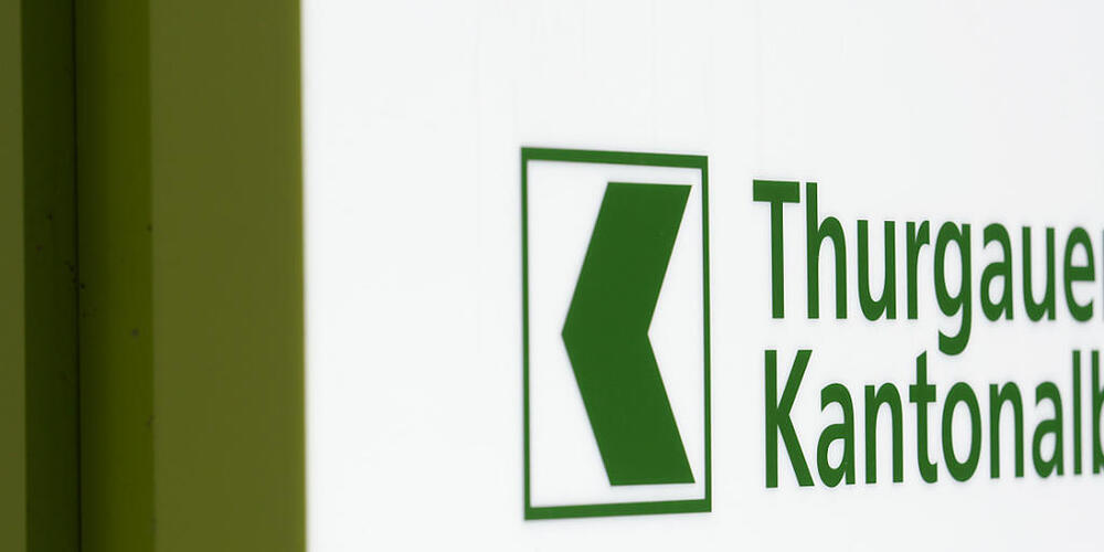 Die Thurgauer Kantonalbank erzielte 2024 leicht weniger Gewinn als im Rekordvorjahr. (Archivbild)