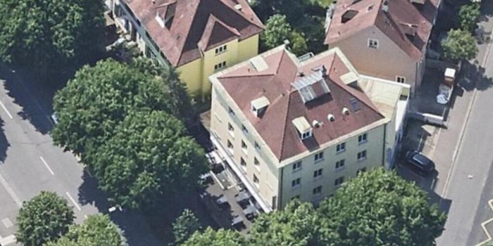 Die Liegenschaft befindet sich an der Reiterstrasse im Basler Neubadquartier.