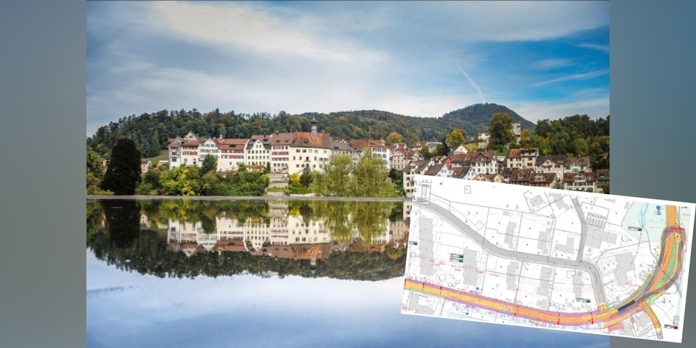 Lichtensteig mit Plan. (Symbolbild)