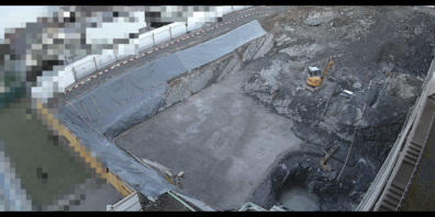 Aktuell noch eine grosse Baugrube, bald geht's nach oben.
