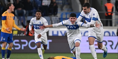 Später Lausanner Ausgleich: Oviedo jubelt über das 2:2.