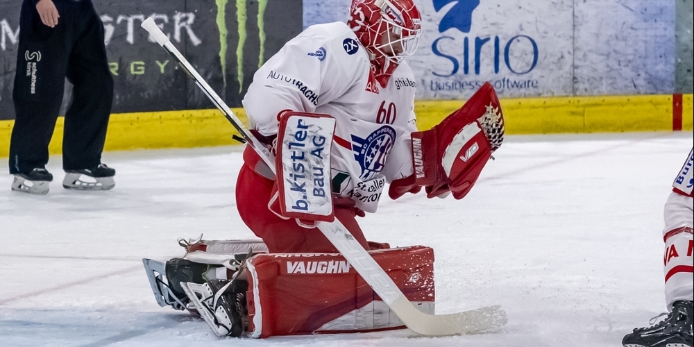 Kann die Punkte nicht festhalten: Lakers-Goalie Nyffeler.