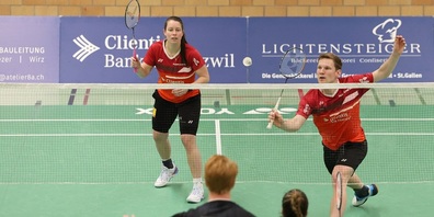 Das niederländische Mixed-Doppel des BC Uzwil, Robin Tabeling und Cheryl Seinen, überzeugte mit zwei Siegen.