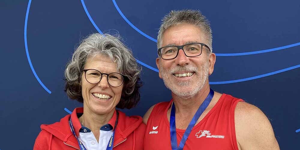 Starkes Team: Corina und Martin Kuster aus Altendorf. 