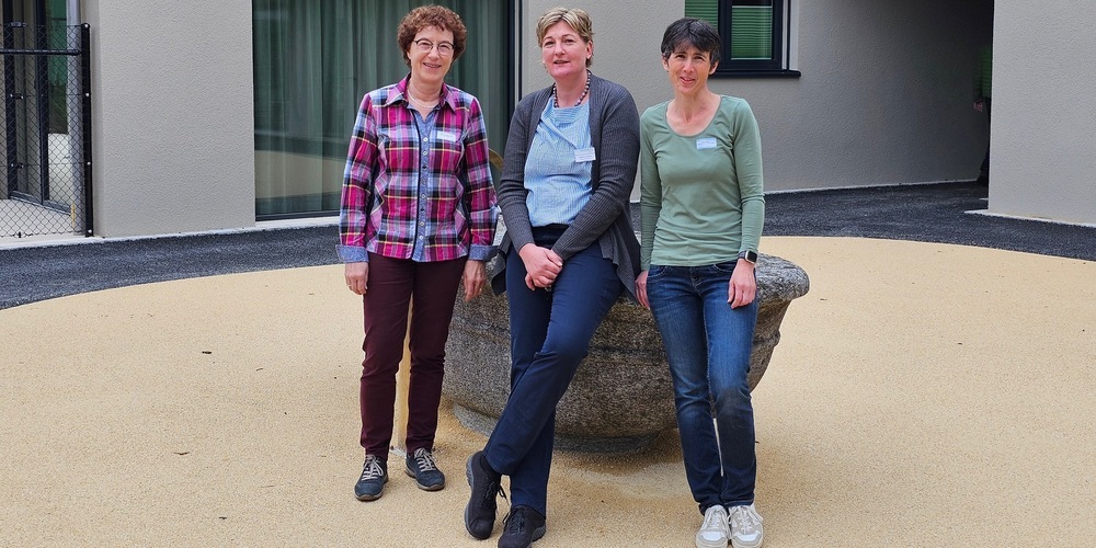 Von links: Verena Truttmann, Béatrice Fontana und Regula Peter