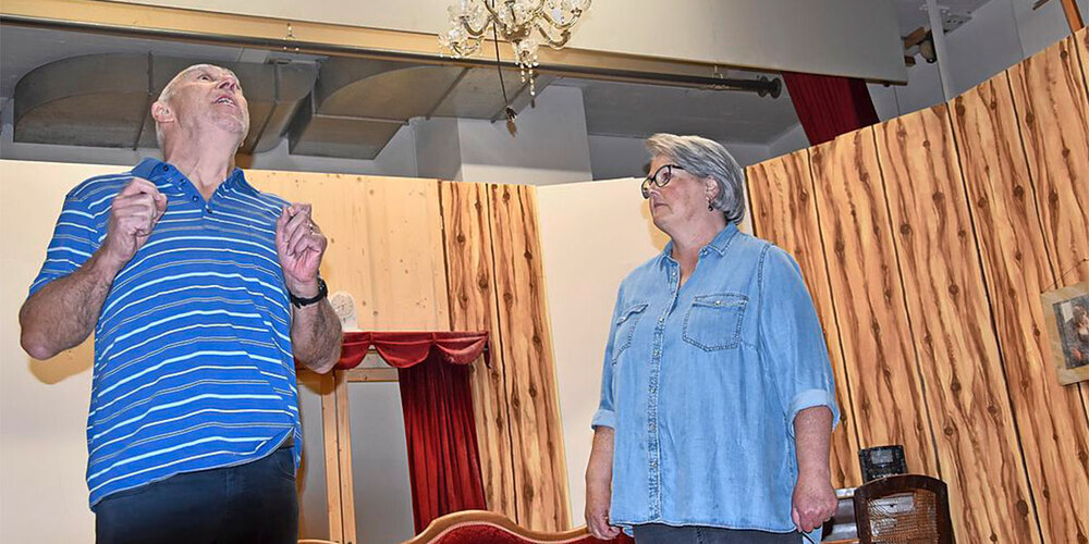 Richard Podolak und Edwina Zumbühl als Ruedi und Tanja Zeller.