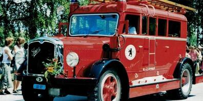 Automobilspritze Saurer, Jahrgang 1930.