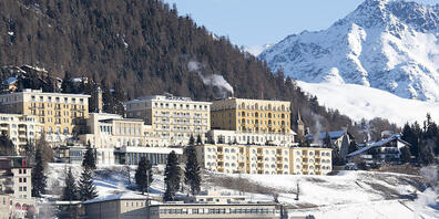 Das Hotel Kulm liegt oberhalb von St. Moritz GR. (Archivbild)