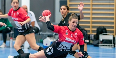 Die Kreuzlinger Spielmacherin Annika Blanke kürte sich mit ihrem zehnten Treffer gegen den LC Brühl Handball zur Torschützenkönigin der SPL1/NLA-Finalrunde.
