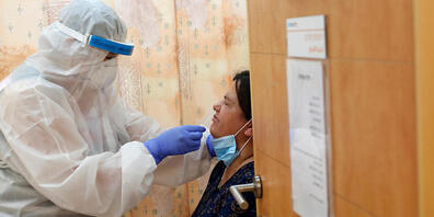 Die Zahl der Neuinfektionen mit dem Coronavirus ist in Israel stark gestiegen. Foto: Gil Cohen Magen/XinHua/dpa