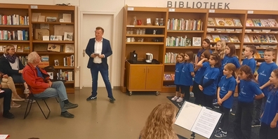 Roland Stillhard, Präsident der Bibliothek St.Margrethen