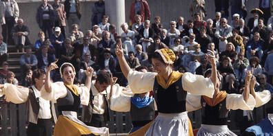 Das Wallis war schon 1969 und 1996 Gastkanton an der Olma. (Archivfoto).