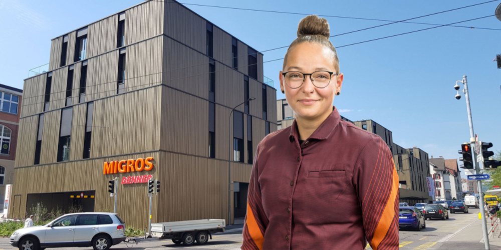 Hanna Dzaferovic, Filialleiterin Migros Bruggen