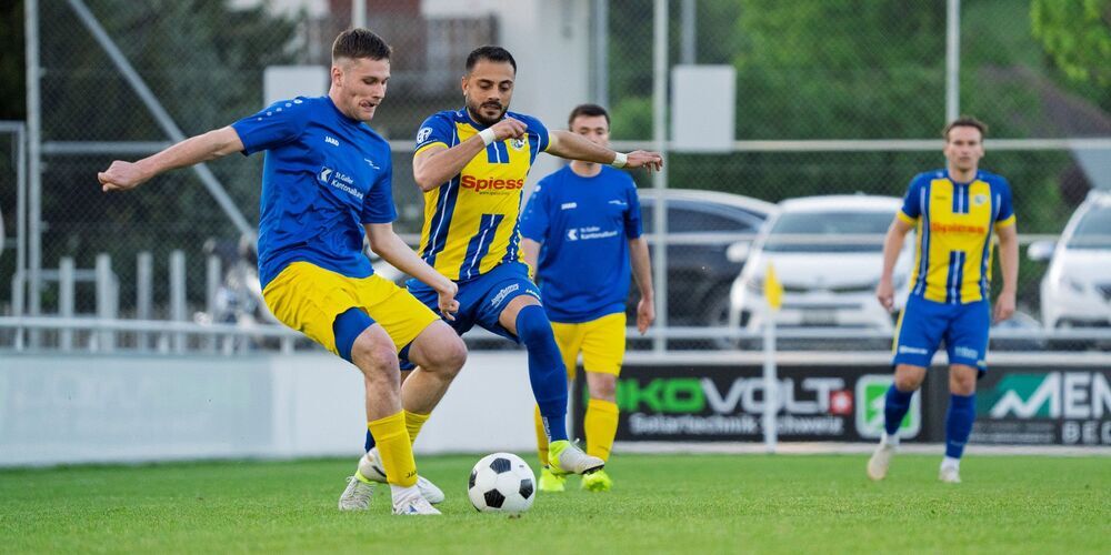Baha Aldin Alsufi brachte den FC Au-Berneck mit seinem Kopfballtreffer in Führung. 