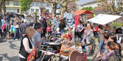 Der Kreuzlinger Flohmarkt lockt am Samstag im Dreispitzpark.