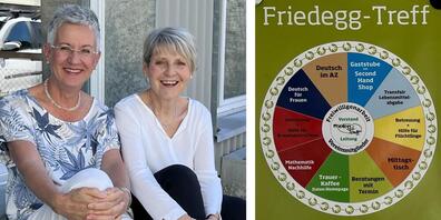 Fabia Aepli (rechts) hat die Leitung an Stefanie Zweifel übergeben.