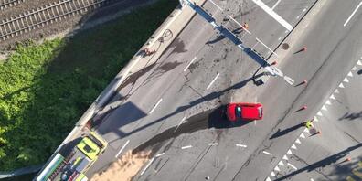 Bei dem Unfall in Dietikon am Freitagmorgen wurden drei Personen verletzt.