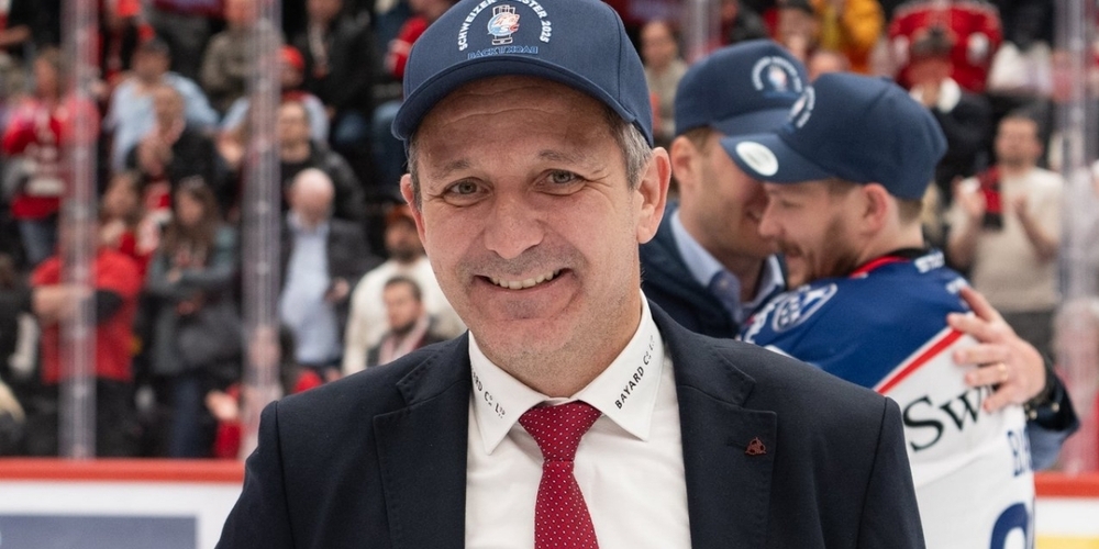 Der erste Trainer, der mit den ZSC Lions das Double aus Meisterschaft und Champions League gewann: Marco Bayer.