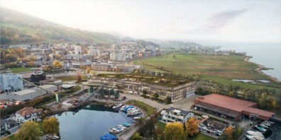 Im Hurdnerwäldli ist ein Bürokomplex mit schätzungsweise zwischen 1500 bis 2000 Arbeitsplätzen geplant.