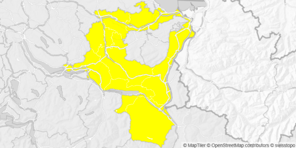 Im Kanton St. Gallen besteht derzeit mässige Waldbrandgefahr.