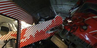 Bei einer Zugskollision im Wallis sind mehrere Menschen verletzt worden.