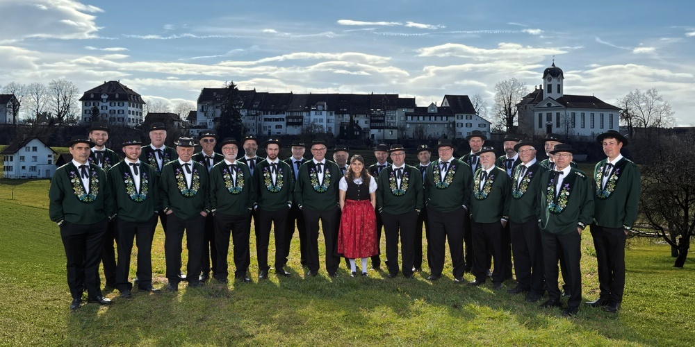 Erstmals wird der Jodelklub Bärgblueme ein Konzert in der Schlosskirche Grüningen geben.