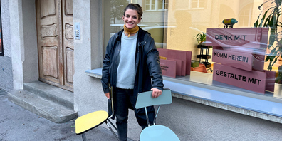 Die Altstadtkoordinatorin Astrid Dörig zügelt: Ab 19. Mai ist sie an der Obergasse 5 da für Stadtgespräche.