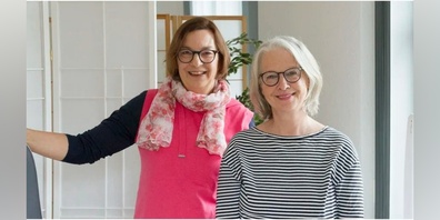 v.l.n.r. Sonja Senn und Marianne Bossart