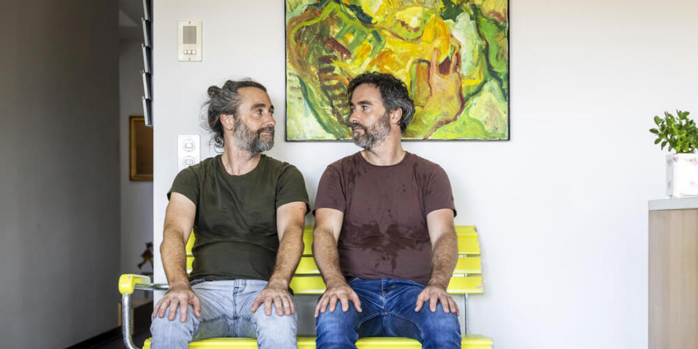 Die St. Galler Künstler Frank und Patrik Riklin erstellten die Kunstaktion der Fliege Erika 2012 im Auftrag des Biozidherstellers. (Archivbild)