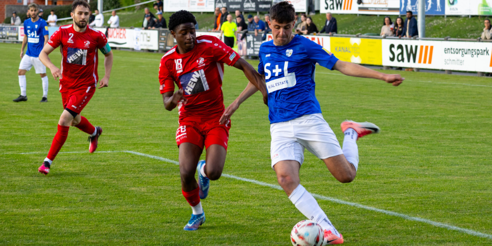 Timon Cabezas (rechts) entschied die Partie gegen Gossau mit seinem Treffer kurz vor Schluss. 