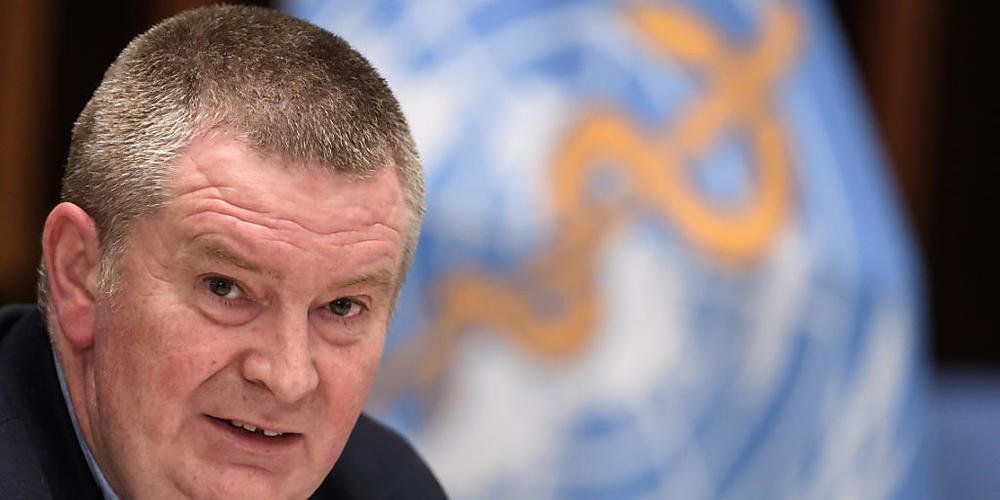 Michael Ryan, Nothilfe-Koordinator der Weltgesundheitsorganisation WHO, sieht derzeit keine Anzeichen für eine zweite Welle beim Coronavirus. (Archivbild)