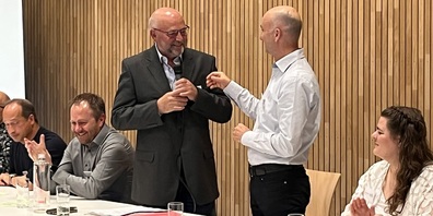 Fabian Kofler übernimmt das Präsidium der Baugenossenschaft von Thefi Müller. 