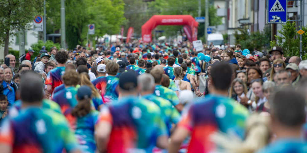 Der Auffahrtslauf findet am Auffahrtsdonnerstag statt.