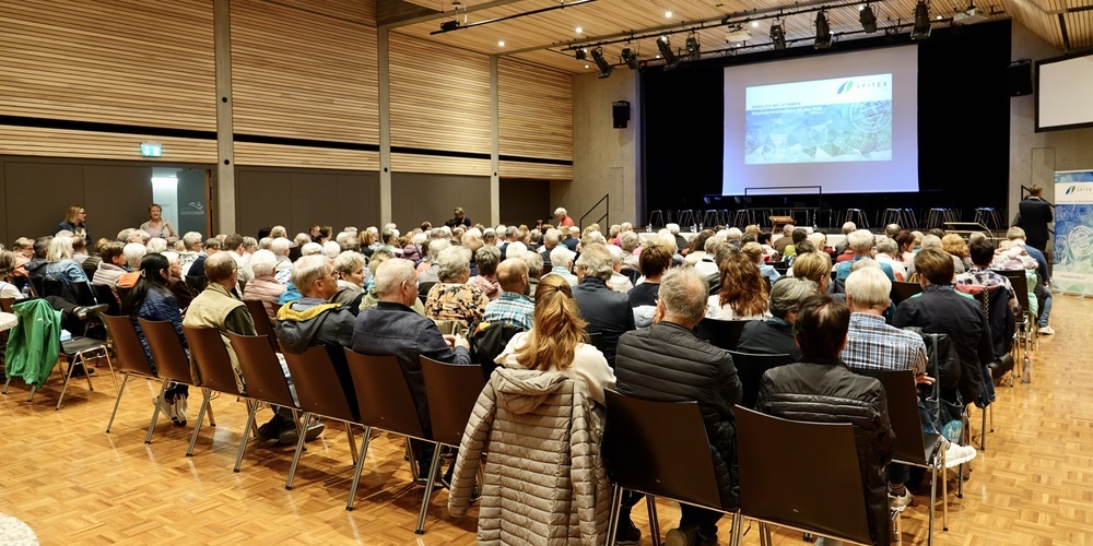 200 Personen fanden den Weg  an die Spitex Linth Mitgliederversammlung 2025