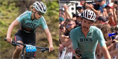 Jana Glaus (l.) und Marcel Guerrini fuhren beide auf den 3. Platz. (Archiv)
