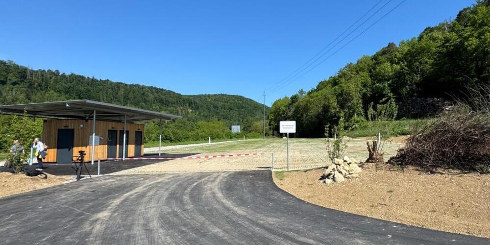 Fahrende können bis zu 30 Tage auf dem neuen Durchgangsplatz bleiben.