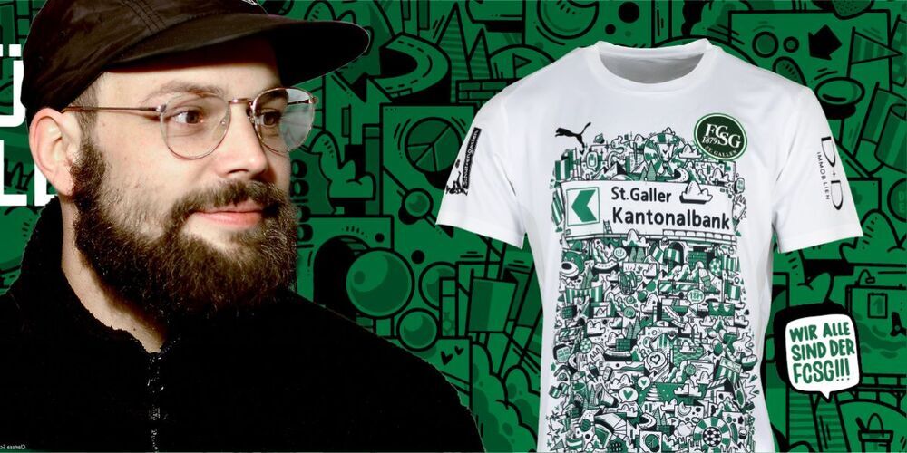 Ein besonderes Trikot mit künstlerischer Handschrift