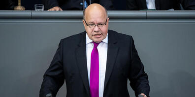 Der deutsche Wirtschaftsminister Peter Altmaier (CDU) sieht Licht am Ende des Tunnels. Der Wirtschaftsaufschwung dürfte seiner Meinung nach ab Oktober spürbar werden. (Archivbild)