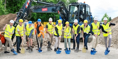 Nach dem Spatenstich kann nun u.a. mit dem Bau der ersten Versorgungszone A, Unterwetzikon und Tannenrain/Schöneich, begonnen werden.