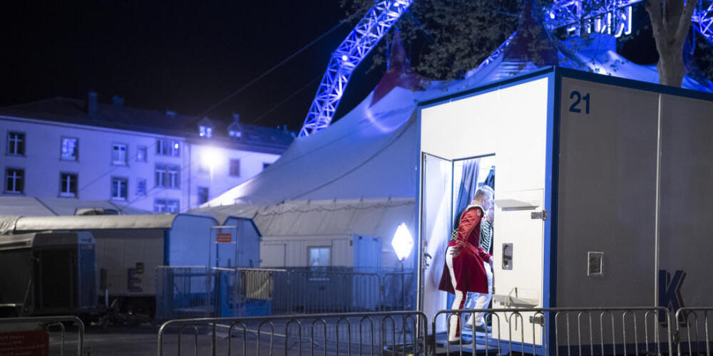 Der Circus Knie gastiert in St. Gallen jeweils auf dem Spelteriniplatz. (Archivbild)