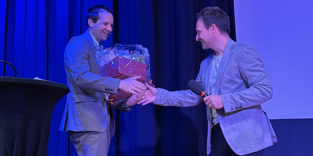 Marcel Mosimann (Geschäftsführer HEV Wil) und Alexander Bartl (Präsident HEV Unterrheintal)
