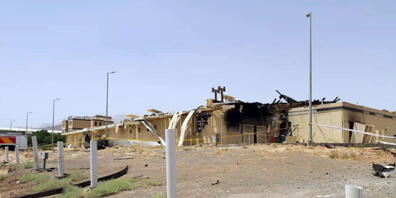 In der Atomanlage Natans in Zentraliran werden sowohl Uran angereichert als auch neue Zentrifugen gebaut und getestet. Der Brand eines Industrieschuppens hat dort grosse Schäden angerichtet.