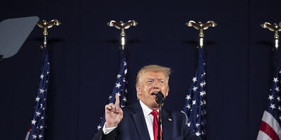 US-Präsident Donald Trump plant eine weitere grosse Wahlkampfveranstaltung. (Archivbild)