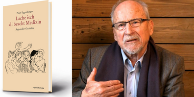Das neue Buch «Lache isch di bescht Medizin» von Peter Eggenberger ist ab sofort im Buchhandel erhältlich