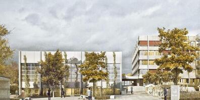 So soll das Berufs- und Weiterbildungszentrum Toggenburg (BWZT) einmal aussehen. Baubeginn ist allerdings erst 2028.