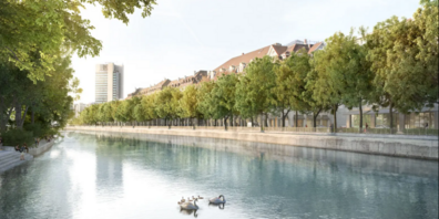 So soll der Neumühlequai in Zukunft aussehen.
